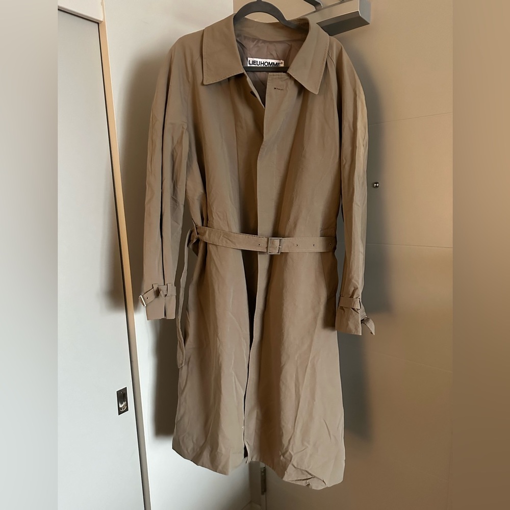 Lieu Homme Tan Women’s Trenchcoat